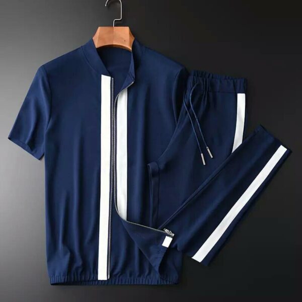 Men's Blue Tracksuit Set