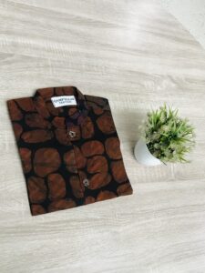 PEBBLES INSPIRED BATIK SHIRT