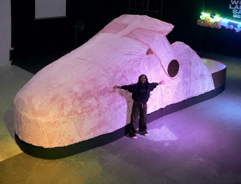 Liz Sanya Breaks Barriers with 72-Hour World Record Attempt for Largest Sandal in Lagos