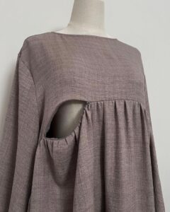 Sophisticated nursing dress