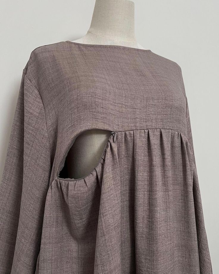 Sophisticated nursing dress