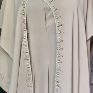 Two piece embellish after dress gown